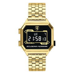 SCUDERIA FERRARI Digidrive Digital Black Round Dial Men's Watch - 0830705