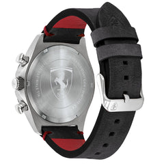Scuderia Ferrari Pilota Evo Chronograph Black Round Dial Men's Watch- 0830710