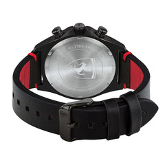 SCUDERIA FERRARI PILOTA EVO Chronograph Black Round Dial Men's Watch- 0830712