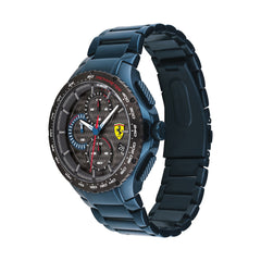 SCUDERIA FERRARI PISTA Chronograph Grey Round Dial Men's Watch- 0830731