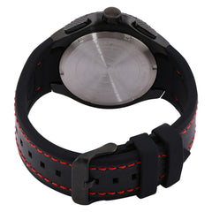 SCUDERIA FERRARI PISTA Chronograph Black Round Dial Men's Watch- 0830734
