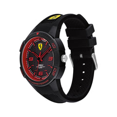 SCUDERIA FERRARI Apex Quartz Black Round Dial Men's Watch - 0830747