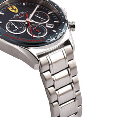 SCUDERIA FERRARI PILOTA EVO Chronograph Blue Round Dial Men's Watch- 0830749