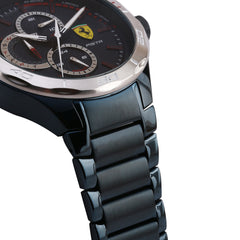 SCUDERIA FERRARI PISTA Multifunction Blue Round Dial Men's Watch- 0830759
