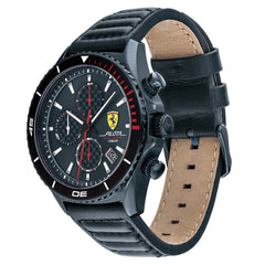 SCUDERIA FERRARI PILOTA EVO Chronograph Blue Round Dial Men's Watch- 0830774