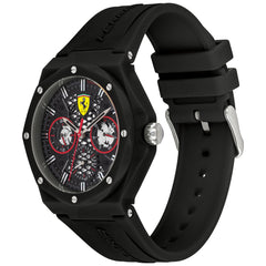 SCUDERIA FERRARI ASPIRE Multifunction Black Round Dial Men's Watch- 0830785
