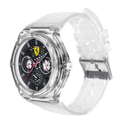 SCUDERIA FERRARI ASPIRE Multifunction Black Round Dial Men's Watch- 0830789