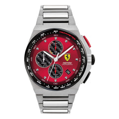 SCUDERIA FERRARI ASPIRE Chronograph Red Round Dial Men's Watch- 0830790