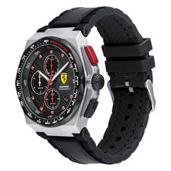 SCUDERIA FERRARI ASPIRE Chronograph Black Round Dial Men's Watch- 0830791