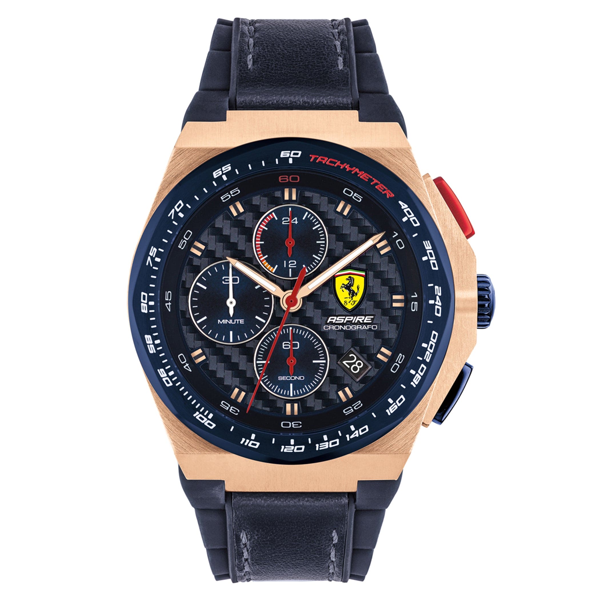SCUDERIA FERRARI ASPIRE Chronograph Blue Round Dial Men's Watch- 0830793