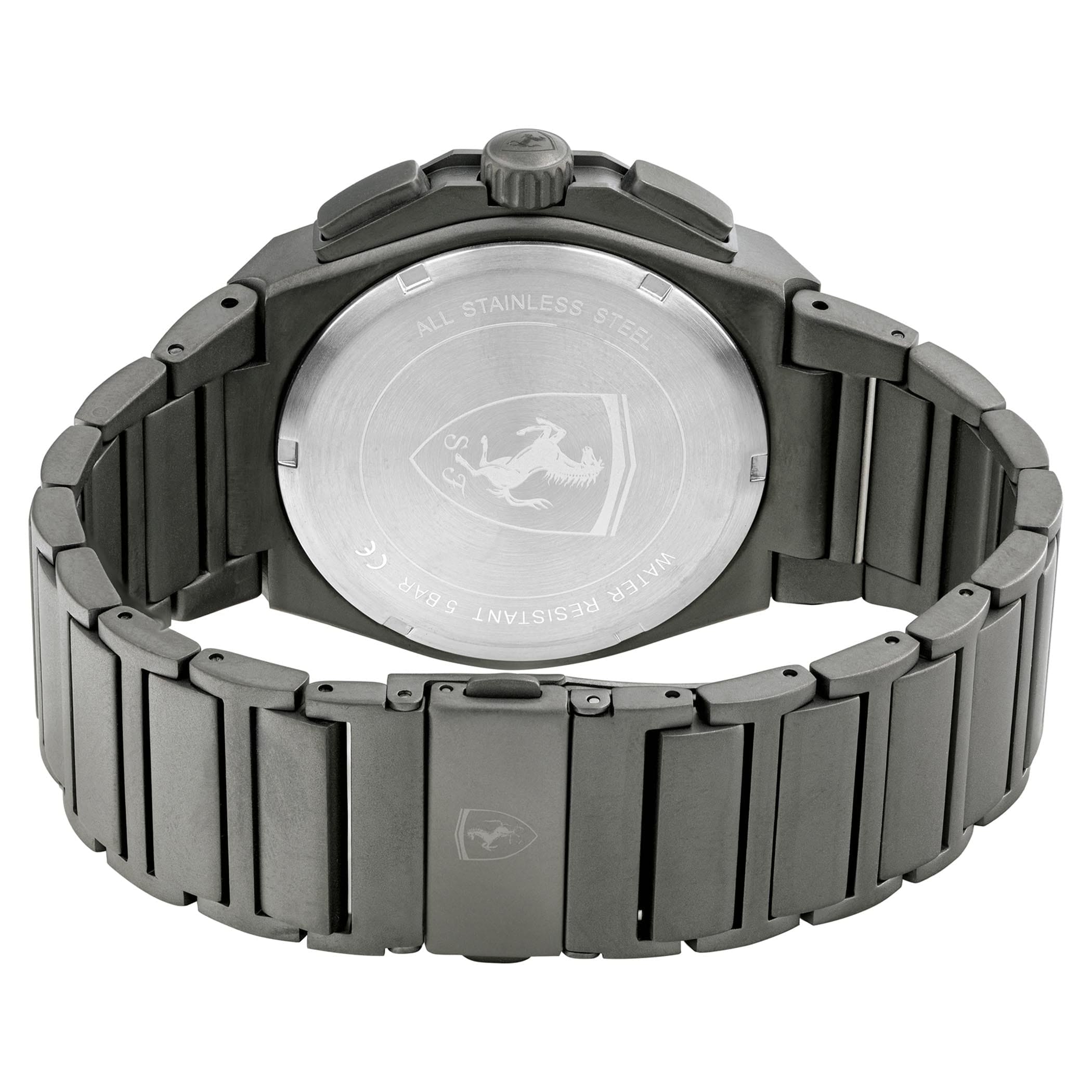 SCUDERIA FERRARI ASPIRE Chronograph Grey Round Dial Men's Watch - 0830795