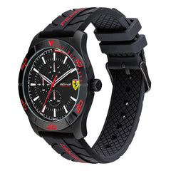 SCUDERIA FERRARI REV-UP Multifunction Black Round Dial Men's Watch - 0830809