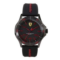 SCUDERIA FERRARI SF BASICS Quartz Black Round Dial Men's Watch- 0830814