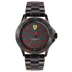 SCUDERIA FERRARI SF BASICS Quartz Black Round Dial Men's Watch- 0830815