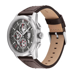 SCUDERIA FERRARI GRAND TOUR Multifunction Grey Round Dial Men's Watch - 0830830
