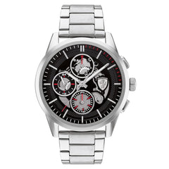Scuderia Ferrari Grand Tour Multifunction Black Round Dial Men's Watch- 0830831