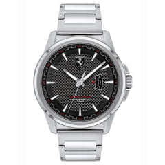 SCUDERIA FERRARI GRAND TOUR Analog Black Round Dial Men's Watch - 0830834