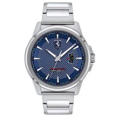 Scuderia Ferrari Grand Tour Quartz Blue Round Dial Men's Watch- 0830835