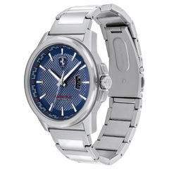 Scuderia Ferrari Grand Tour Quartz Blue Round Dial Men's Watch- 0830835