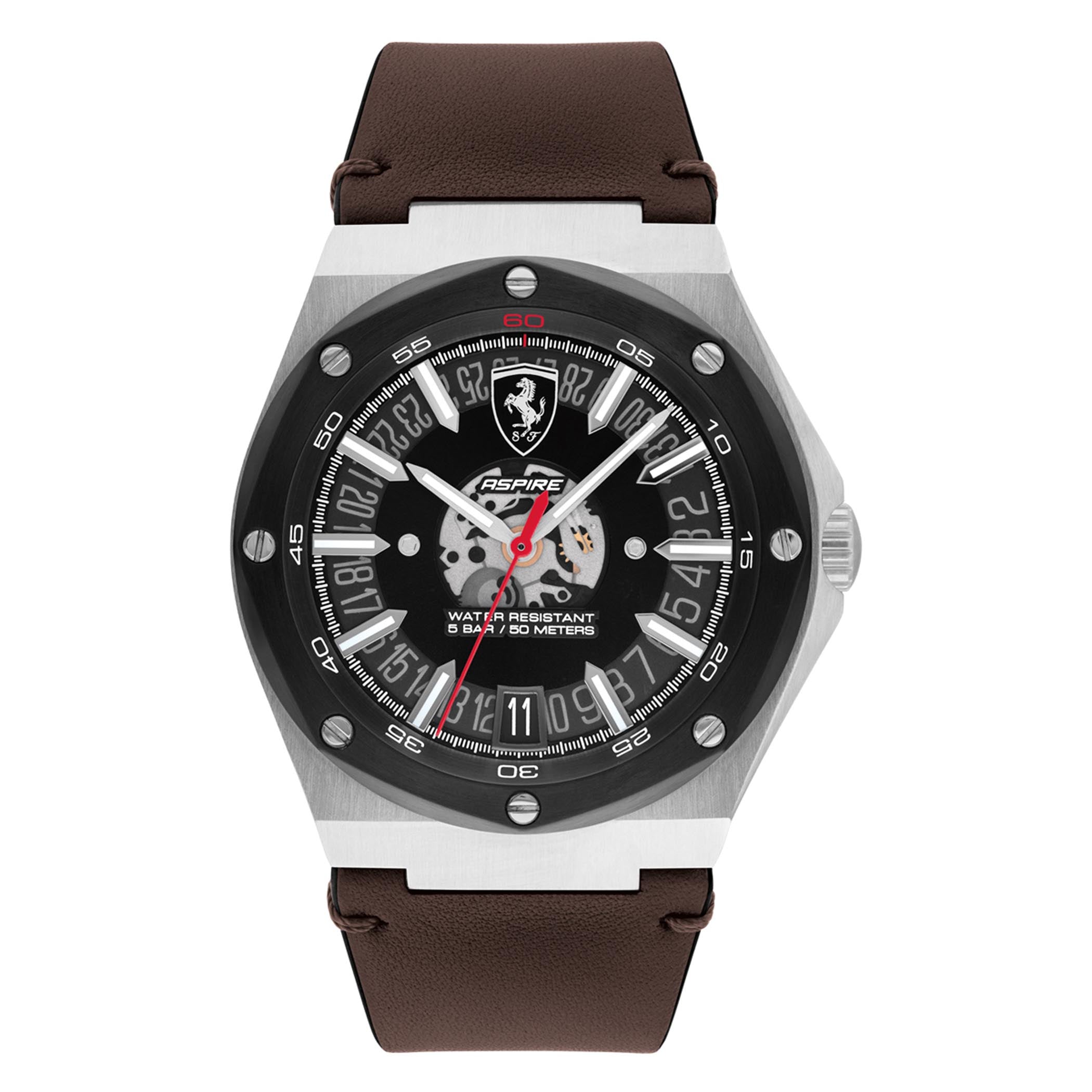 SCUDERIA FERRARI ASPIRE Analog Black Round Dial Men's Watch - 0830844