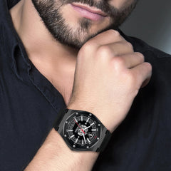 SCUDERIA FERRARI ASPIRE Analog Black Round Dial Men's Watch - 0830845