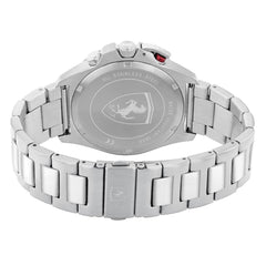 SCUDERIA FERRARI PILOTA EVO TURBO Chronograph Grey Round Dial Men's Watch - 0830850