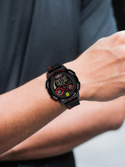Scuderia Ferrari Apex Superfast Digital Black Round Dial Men's Watch - 830856