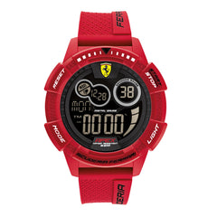 SCUDERIA FERRARI APEX SUPERFAST Digital Black Round Dial Men's Watch - 0830857