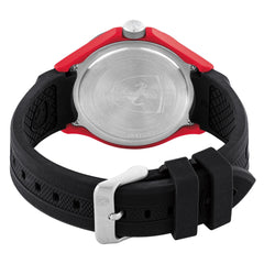 SCUDERIA FERRARI LAP TIME Multifunction Black Round Dial Men's Watch - 0830862