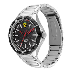 SCUDERIA FERRARI PISTA Analog Black Round Dial Men's Watch - 0830864