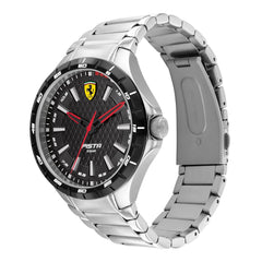 SCUDERIA FERRARI PISTA Analog Black Round Dial Men's Watch - 0830864