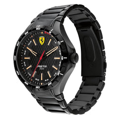 SCUDERIA FERRARI PISTA Analog Black Round Dial Men's Watch - 0830866