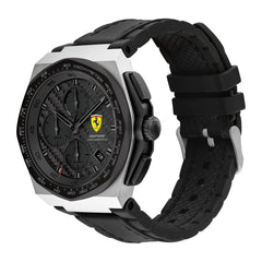 SCUDERIA FERRARI ASPIRE Chronograph Black Round Dial Men's Watch - 0830868