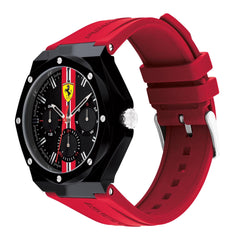 SCUDERIA FERRARI ASPIRE Multifunction Black Round Dial Men's Watch - 0830870