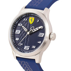 SCUDERIA FERRARI PITLANE Quartz Blue Round Dial Unisex Watch- 0840020
