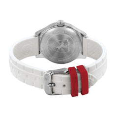 SCUDERIA FERRARI PITLANE Quartz White Round Dial Unisex Watch- 0860014