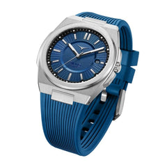 ZINVO RIVAL MARINE Quartz Blue Round Dial Men's Watch - 100-02