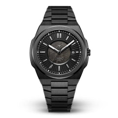 Zinvo RIVAL VENOM Quartz MOP Round Dial Watch with Additional Strap For Men's- 100-09