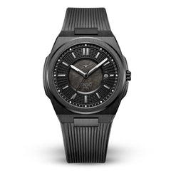 Zinvo RIVAL VENOM Quartz MOP Round Dial Watch with Additional Strap For Men's- 100-09