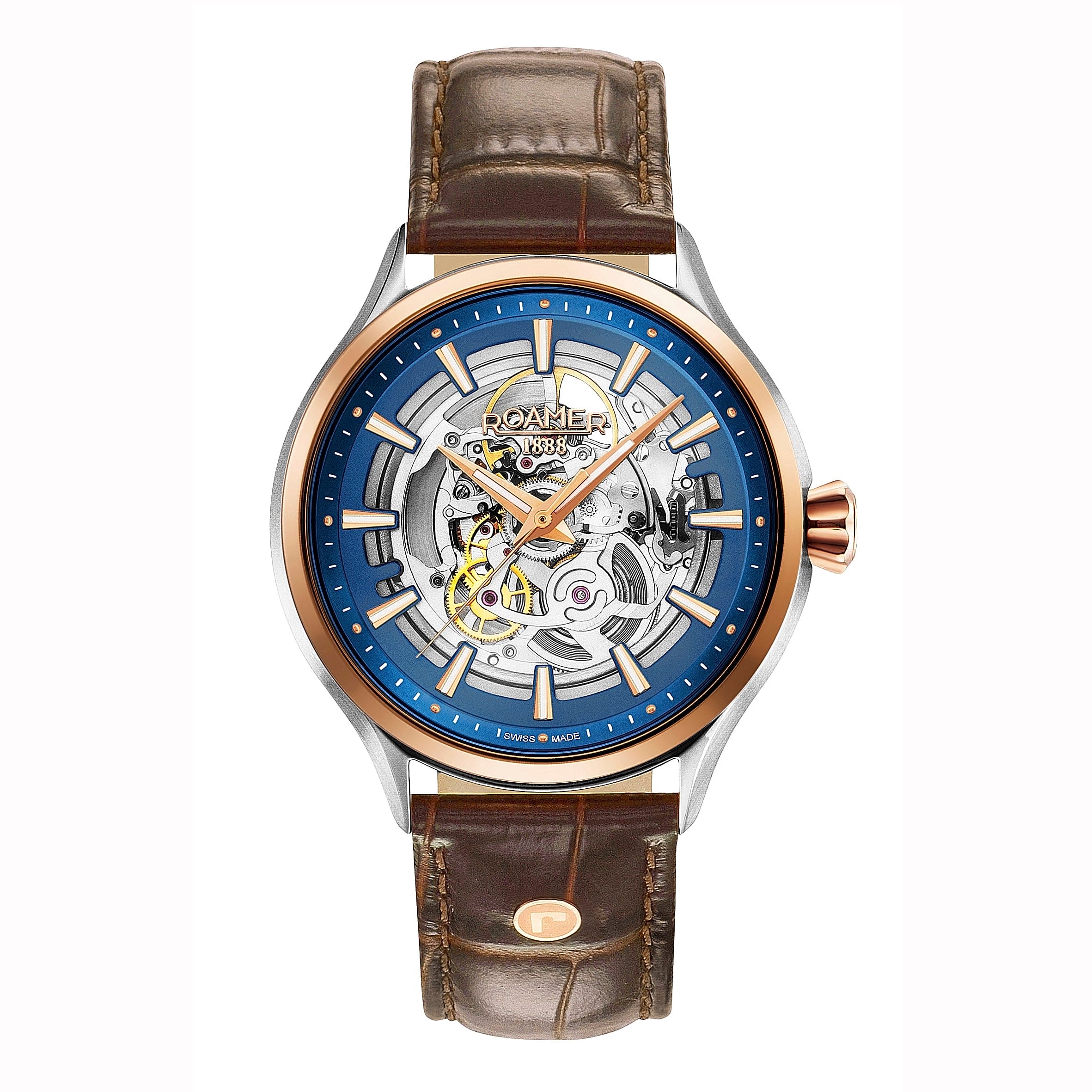 Roamer Competence Skeleton III Men's Watch - 101663 49 45 05N