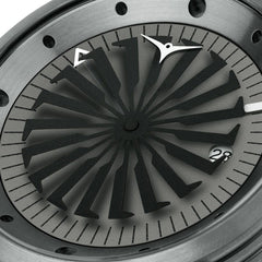 ZINVO BLADE ENCORE Analog Grey Turbine Round Dial Men's Watch - 143
