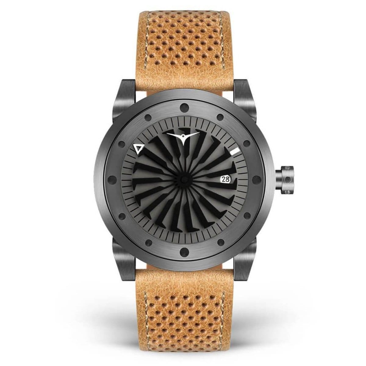 ZINVO BLADE ENCORE Analog Grey Turbine Round Dial Men's Watch - 143