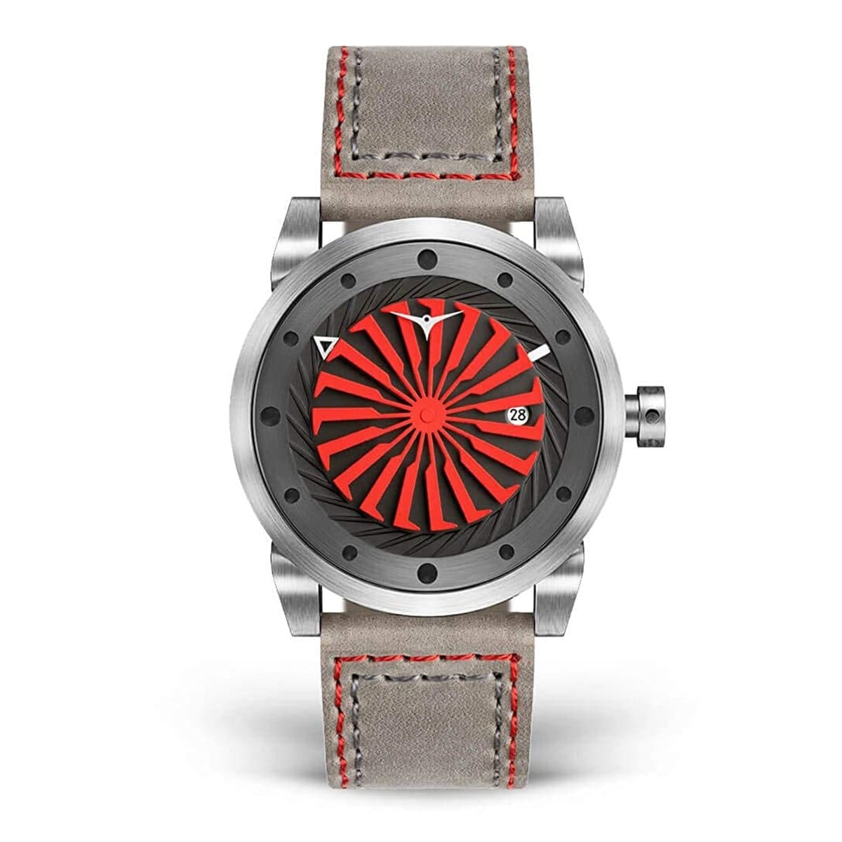 ZINVO BLADE BOLD Analog Grey Turbine Round Dial Men's Watch - 149