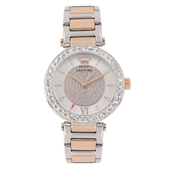 Juicy Couture Luxe Couture Analog Silver Round Dial Women's Watch- 1901230