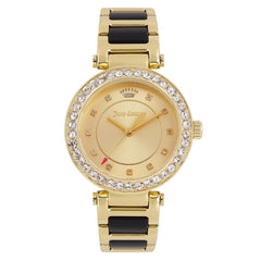 Juicy Couture Cali Analog Yellow Gold Round Dial Women's Watch- 1901422