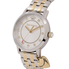 Juicy Couture Socialite Analog Silver Round Dial Women's Watch- 1901477