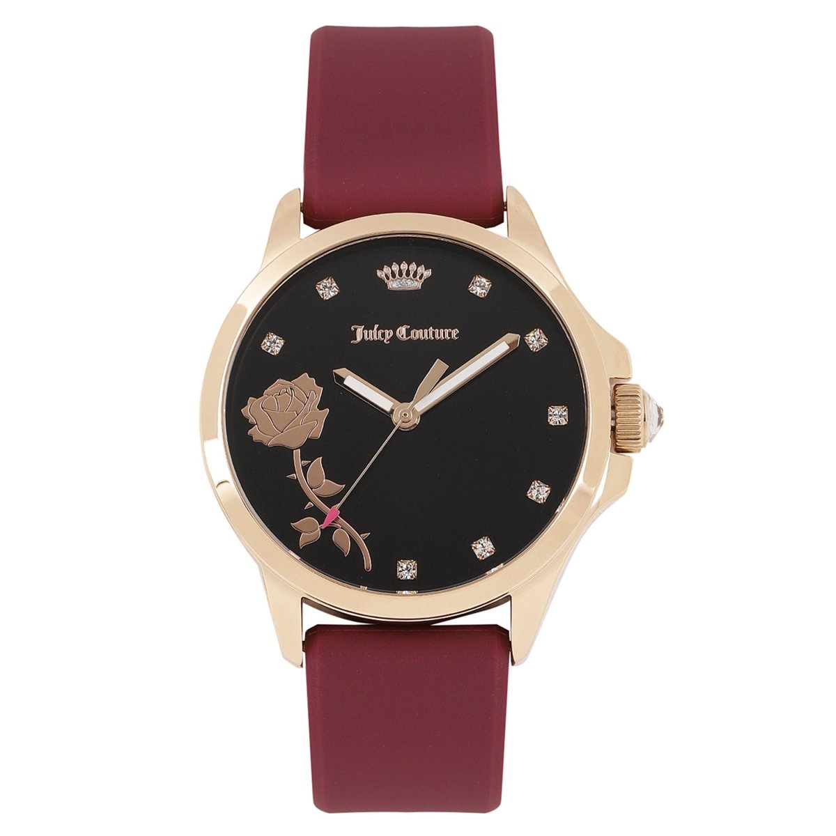 Juicy Couture Jetsetter Analog Black Round Dial Women's Watch- 1901646