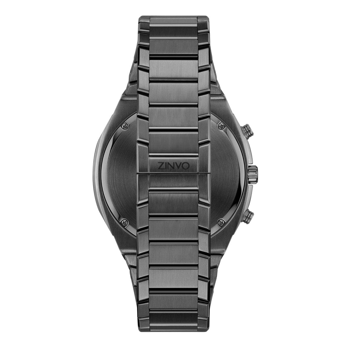 Zinvo RIVAL CHRONO VENOM Chronograph Black Round Dial Watch with Additional Strap For Men's- 200-05