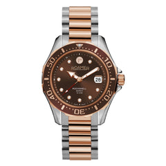 ROAMER Rockshell Mark III Automatic Brown Round Dial Men's Watch- 220660 49 65 20