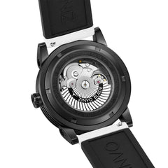 ZINVO BLADE PANDA Automatic White Turbine Round Dial Men's Watch - 262